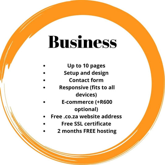 Business Website Design (No E-Commerce)